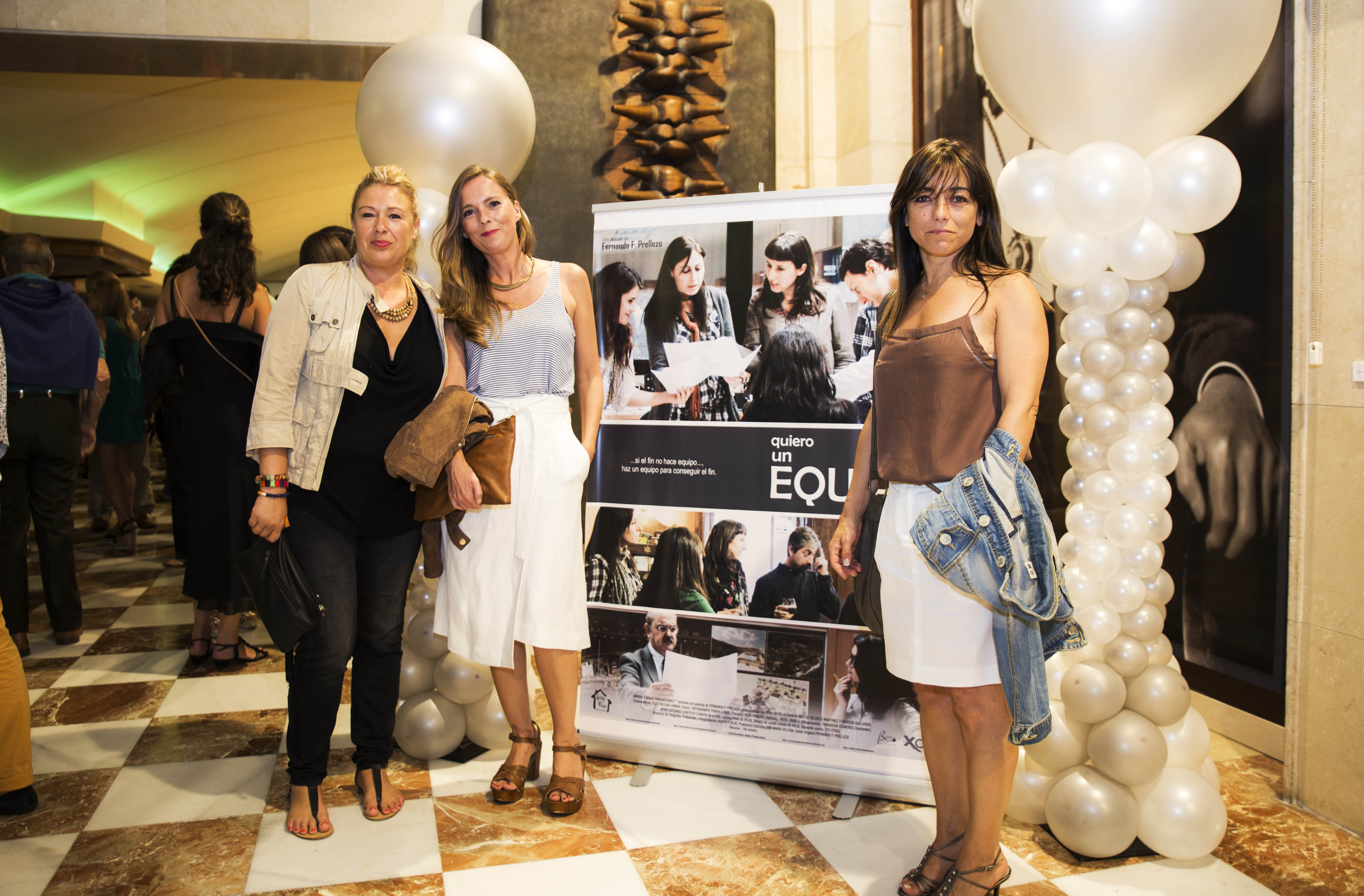 Photocall estreno Quiero un equipo