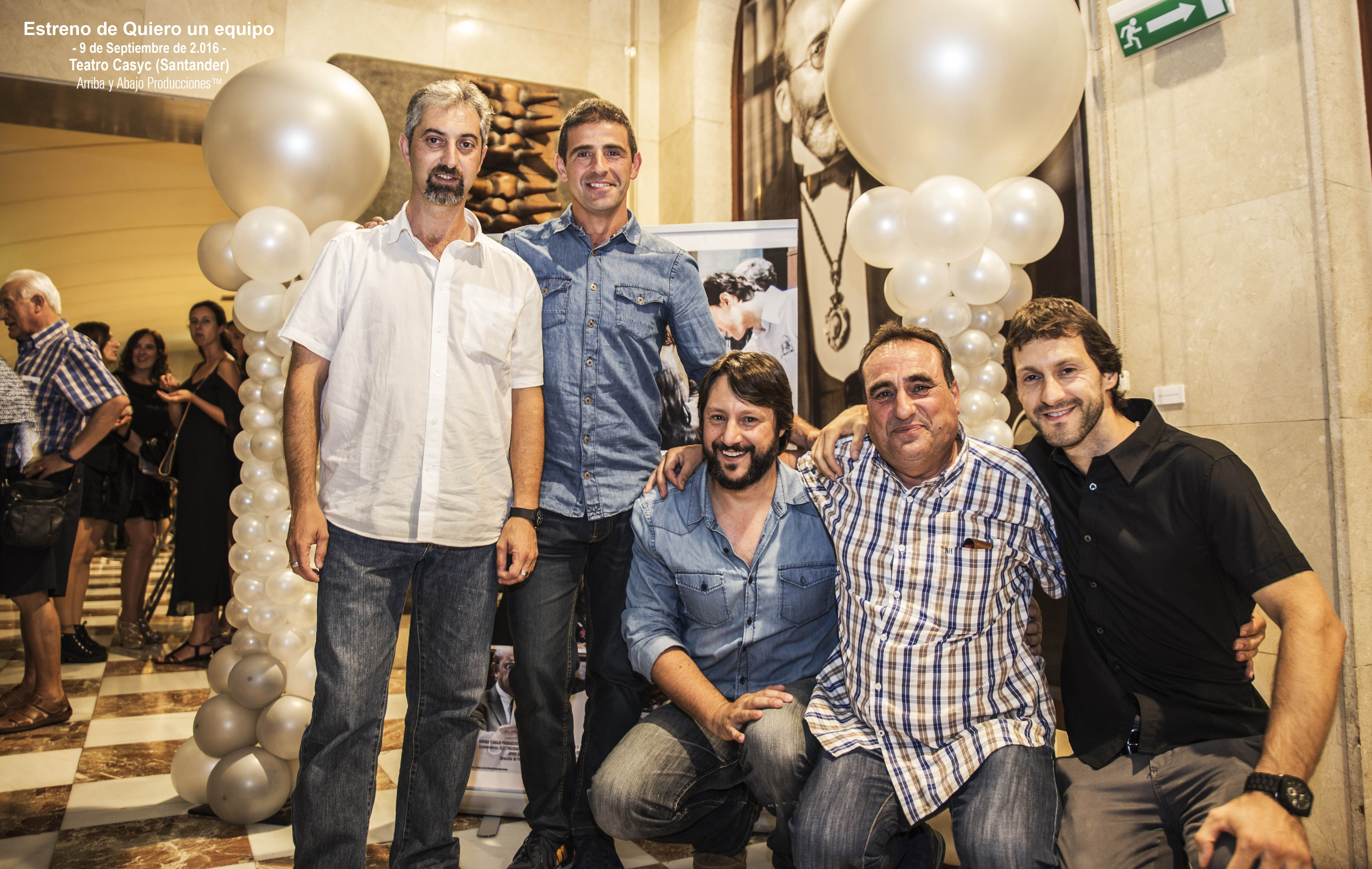 Photocall estreno Quiero un equipo